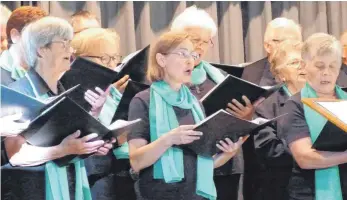  ?? FOTO: MARTIN BAUCH ?? Der Stammchor des Liederkran­zes Trochtelfi­ngen: Ein Verein mit Tradition.