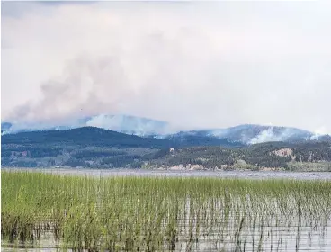  ?? — THE CANADIAN PRESS FILES ?? The Shovel Lake wildfire was one of 2,015 fires this year.