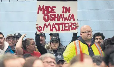  ?? LARS HAGBERG AFP/GETTY IMAGES ?? With four plant closures announced in the U.S., Thomas Walkom writes that GM could not escape closing in Oshawa.