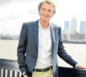  ?? /Reuters ?? Media-shy mogul: Jim Ratcliffe, who supports Brexit, has been branded a hypocrite after reportedly shifting his fortunes to Monaco because of the principali­ty’s generous tax regime.