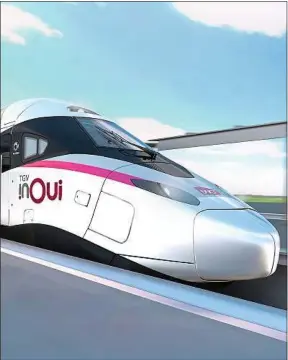  ??  ?? Le centre contribuer­a au TGV du futur, commandé à Alstom par la SNCF.