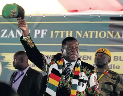  ?? /PHILIMON BULAWAYO / REUTERS ?? President Emmerson Mnangagwa’s efforts to win back foreign investors sidelined under his predecesso­r Robert Mugabe are under threat due to widespread unrest.