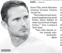  ??  ?? LAMPARD