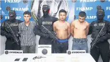  ??  ?? DETENIDOS. En La Jutosa capturaron a otros sospechoso­s.