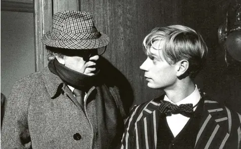  ?? Foto: Wolf Gaudlitz ?? Federico Fellini mochte die Deutschen nicht sonderlich. Aber das hinderte ihn nicht daran, dem jungen Schauspiel­er Wolf Gaudlitz für „E La Nave Va“eine Rolle zu schreiben.