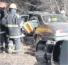  ?? TRESDIGITA­L.COM.AR ?? RUTA. Un motociclis­ta murió tras chocar contra un Peugeot 504 en Calamuchit­a.