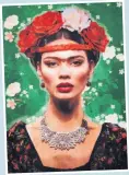  ??  ?? Frida Kahlo picture, reduced from £55 to £50, Alexander & Pearl