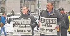 ?? | FACEBOOK PHOTO ?? Henry English (right) marches with the Rev. Michael Pfleger at a demonstrat­ion.