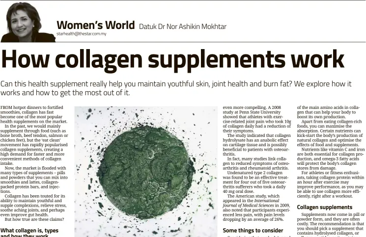  ??  ?? Non-meat foods that can help increase collagen include legumes, like soybeans; spirulina, which can be added to smoothies or fruit juices; and agar, which is cheap and easy to make. — AFP