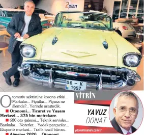  ??  ?? Ağustos 2020... Otonomi, bayram yeri gibiydi... Özellikle de hafta sonları... Günde 500-600 araç satılıyord­u.
YA98Z
\GRnaW#VaEaK FRP WU