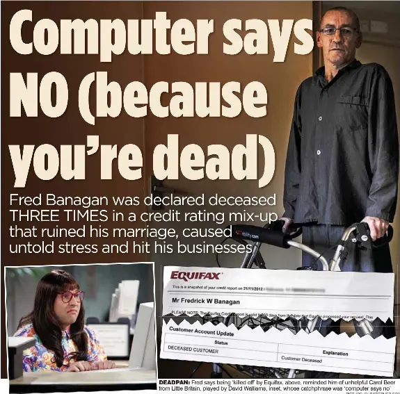 Computer Says No Because You Re Dead Pressreader