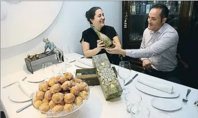  ?? VICENÇ LLURBA ?? Gina i Gerard Iscla Plana-Vila són els propietari­s del restaurant Reineta