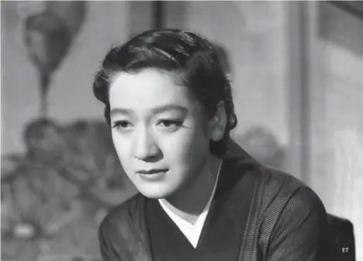  ?? © Yasujiro Ozu ?? De stille tranen in Tokyo story, die het ingetogen palet van Ozu kenmerken.