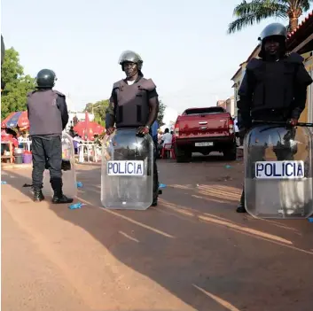  ?? DR ?? Autoridade­s guineenses enfrentam desafios no combate às acções que atormentam as populações