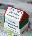  ??  ?? Zum 100. Jahrestag der Eingemeind­ung gab es vor einem Jahr diese Häuschen.