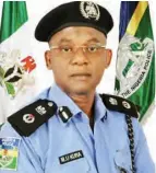  ??  ?? Nasarawa State Commission­er of Police, Muhammed Uba Kura