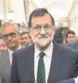  ?? AP ?? Mariano Rajoy, presidente del gobierno español.
