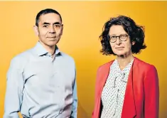  ??  ?? Prof Ugur Sahin and
Dr Özlem Türeci, the married couple who founded Biontech