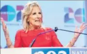  ?? AP/FILE ?? US First lady Jill Biden speaks at the National Education Associatio­n's annual meeting in Washington.