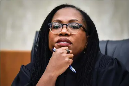  ?? Photograph: Bill O'Leary/The Washington Post/Getty Images ?? Ketanji Brown Jackson was nominated to replace attorney general Merrick Garland on the US appeals court for the District of Columbia circuit.