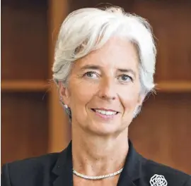 ??  ?? Christine Lagarde liebäugelt mit dem digitalen Euro.