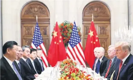  ?? REUTERS ?? Na sastanku Xi-Trump tijekom vikenda dogovoreno je tromjesečn­o primirje u uvođenju carina