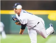  ?? Dean Rutz / Seattle Times / TNS ?? Seattle starter James Paxton beat out Houston’s Gerrit Cole’s no-hit bid with seven shutout innings.