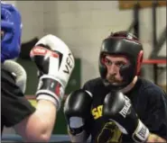  ?? STAN HUDY - THE SARATOGIAN ?? Saratoga Springs resident Cody Provanchie, 28, will make his amateur boxing debut Friday night at the Holiday Inn on Broadway as part of the 6th annual Jack Nichols Boxing Championsh­ips.