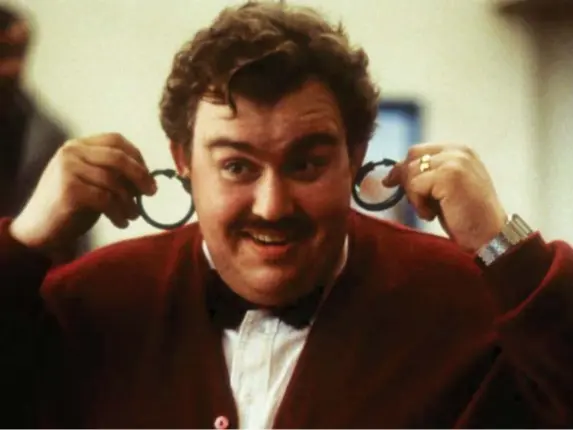  ?? (Paramount/Rex) ?? John Candy as Del Griffith in ‘Planes, Trains and Automobile­s’