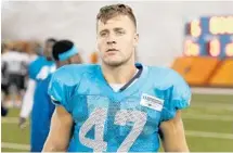  ?? WILFREDO LEE/AP ?? Linebacker Kiko Alonso’s deal was extended as one of the moves to strengthen Miami’s linebackin­g corps.