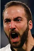  ?? AFP/GETTY ?? Scarred: Higuain is haunted by Argentina’s defeats