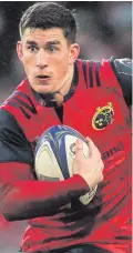  ??  ?? Wise head: Ian Keatley aiming to make history with Munster