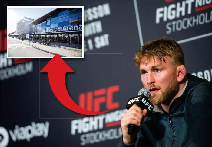  ?? Bild: Simon Hastegård/bildbyrån ?? Alexander Gustafsson kommer till Halmstad för en Mma-gala i Halmstad arena den 28 mars.