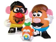  ?? HASBRO VIA AP ?? Hasbro is giving Mr. Potato Head a gender neutral new name: Potato Head. The change will appear on boxes this year.