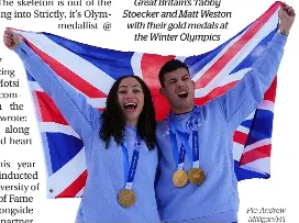 Olympic star Tabby slides onto Strictly dance floor | Bath Chronicle ...