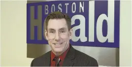  ?? STAFF PHOTO BY JIM MAHONEY ?? NEW LEADERSHIP: Kevin Corrado is now publisher of the Boston Herald, owned by Digital First Media.