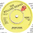  ?? ?? Brown Sugar by the Rolling Stones, below, was said to be inspired by Marsha Hunt, right