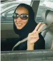  ?? Foto: Marwan Naamani/AFP ?? Manal al-Sharif bei ihrer Kampagne »Women2driv­e« in Saudi-Arabien