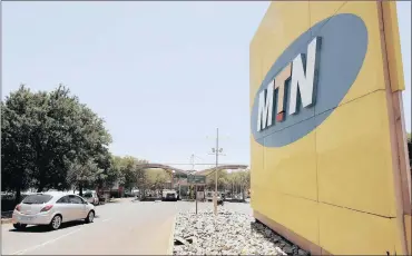  ?? PHOTO: SIMPHIWE MBOKAZI ?? South African mobile phone operator MTN Group expects to report a full-year loss due to a hefty regulatory fine in Nigeria and underperfo­rmance there and at home, it said yesterday.