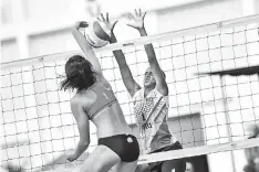  ??  ?? Beach Volleyball Action (File photo)