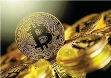  ?? /Supplied ?? New gold: Like the precious metal, bitcoin ‘yields nothing, costs money to store, can be stolen and has very little practical use’.