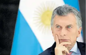  ??  ?? Rumores. El presidente Macri, dicen, piensa más modificaci­ones.