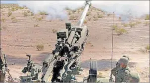  ?? BAE SYSTEMS WEBSITE ?? The M777 order is the first contract for artillery guns in nearly 30 years that followed the Bofors scandal in the late 1980s.