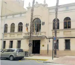  ?? ?? MEDITERRÁN­EO
El inmueble, que fue construido en 1931, forma parte del patrimonio municipal.