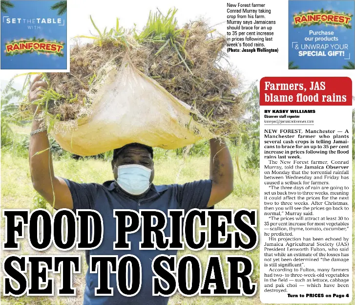 FOOD PRICES SET TO SOAR PressReader
