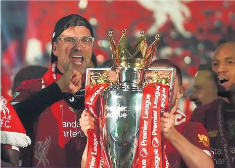  ??  ?? Glory days:
End Of The Storm takes an inside look into Liverpool’s Premier League title win