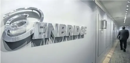  ?? FILES ?? Calgary-based Enbridge says trimming its workforce by six per cent was a “difficult but necessary” step.