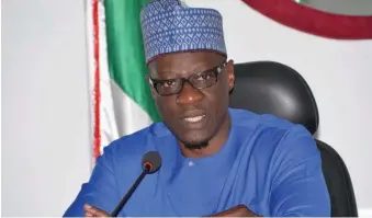  ??  ?? Kwara State governor, Abdulfatah Ahmed...should come up with solid security architectu­re to protect lives and property in the state