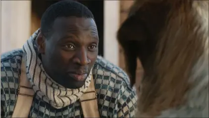  ??  ?? The Call Of The Wild with Omar Sy as Perrault in the Jack London adaptation