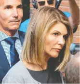  ?? JOSEPH PREZIO/GETTY IMAGES ?? Lori Loughlin allegedly took an ethical detour and bought her kids entry into the Ivy League in what became a scandal involving name-brand schools and prominent parents.